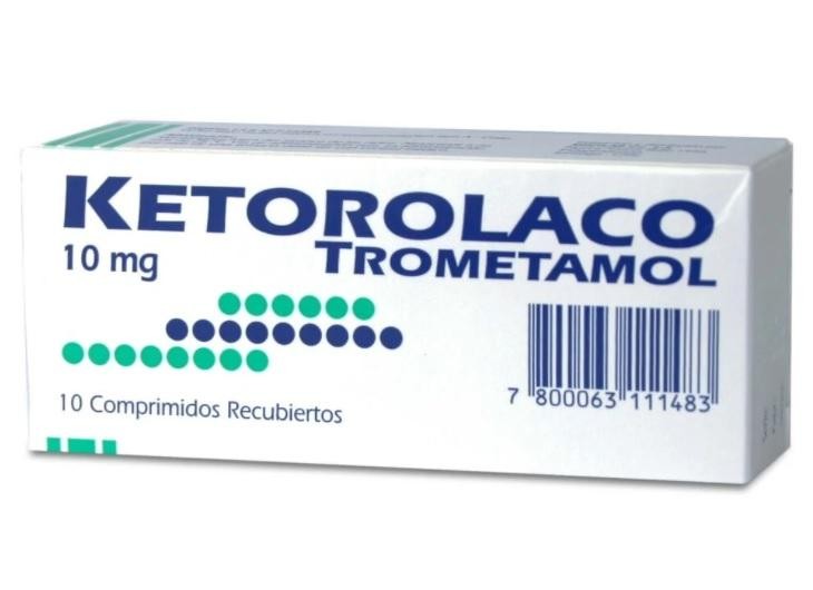 Ketorolaco Comprimidos Recubiertos 10mg - 10 unidades