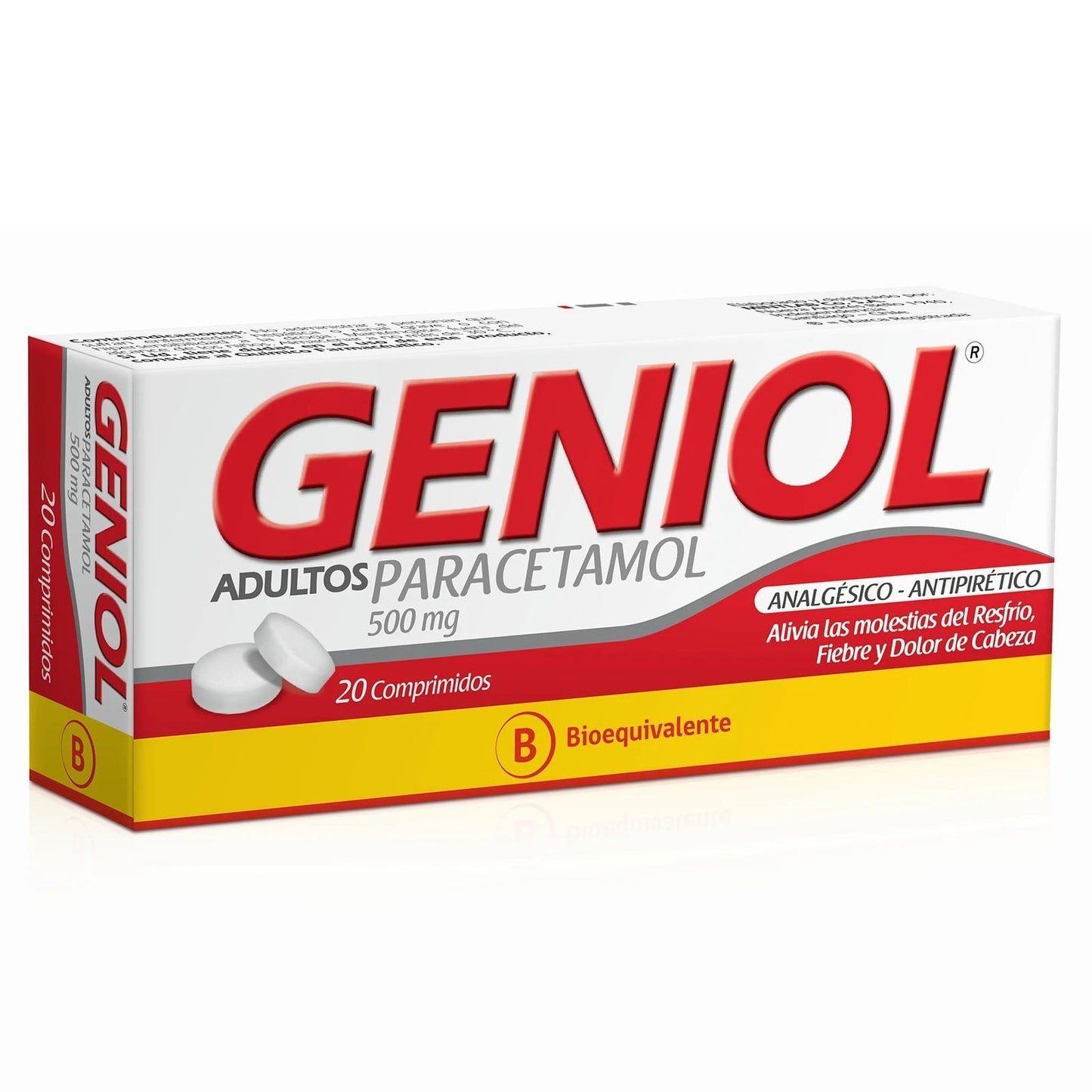 Geniol Comprimidos - 20 unidades