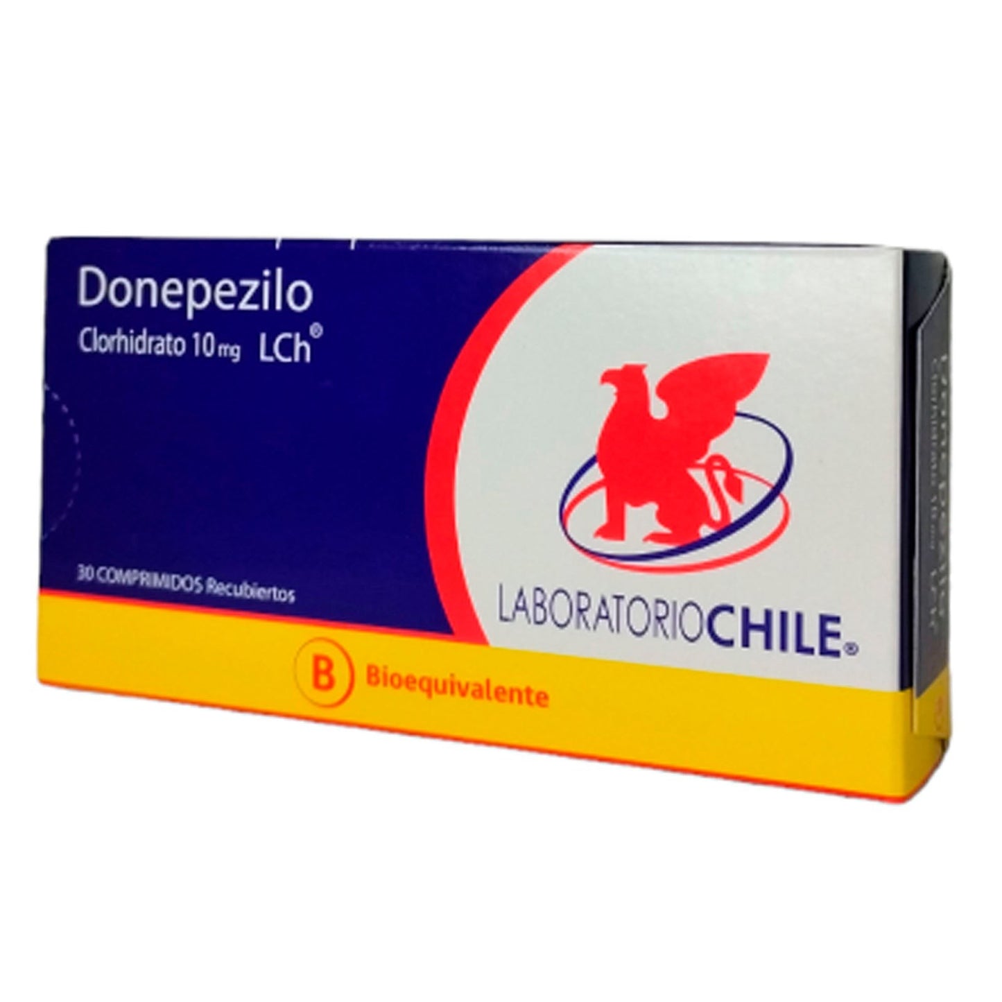 Donepezilo Comprimidos Recubiertos 10mg - 30 unidades