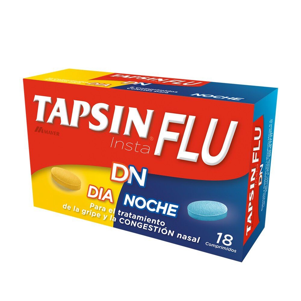 Tapsin InstaFlu DN Comprimidos - 18 unidades