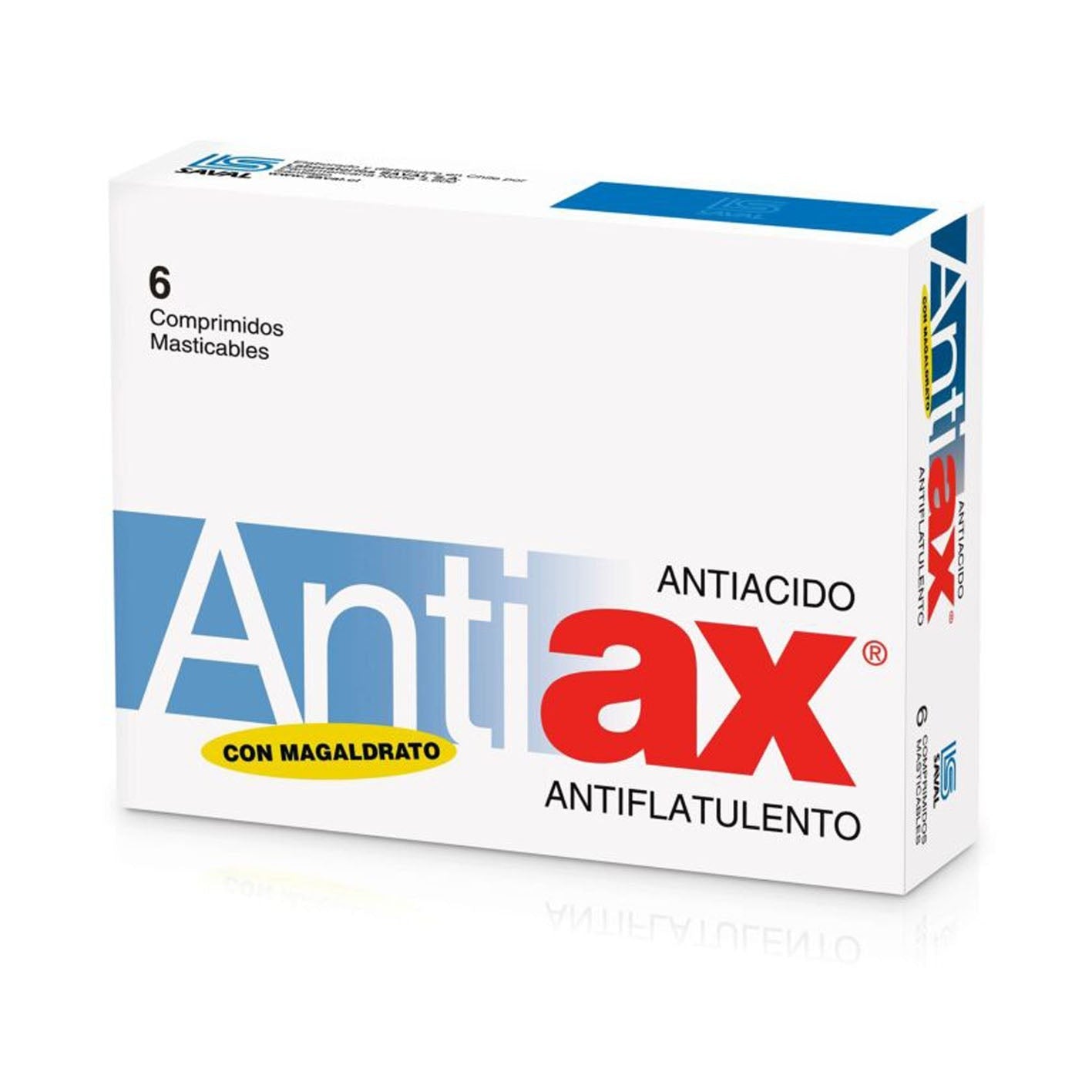 Antiax Comprimidos Masticables - 6 unidades