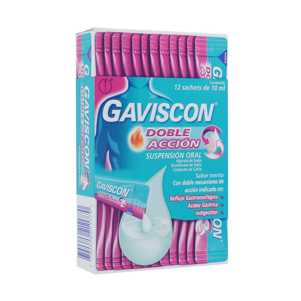 Gaviscon Doble Acción Sobres - 12 unidades