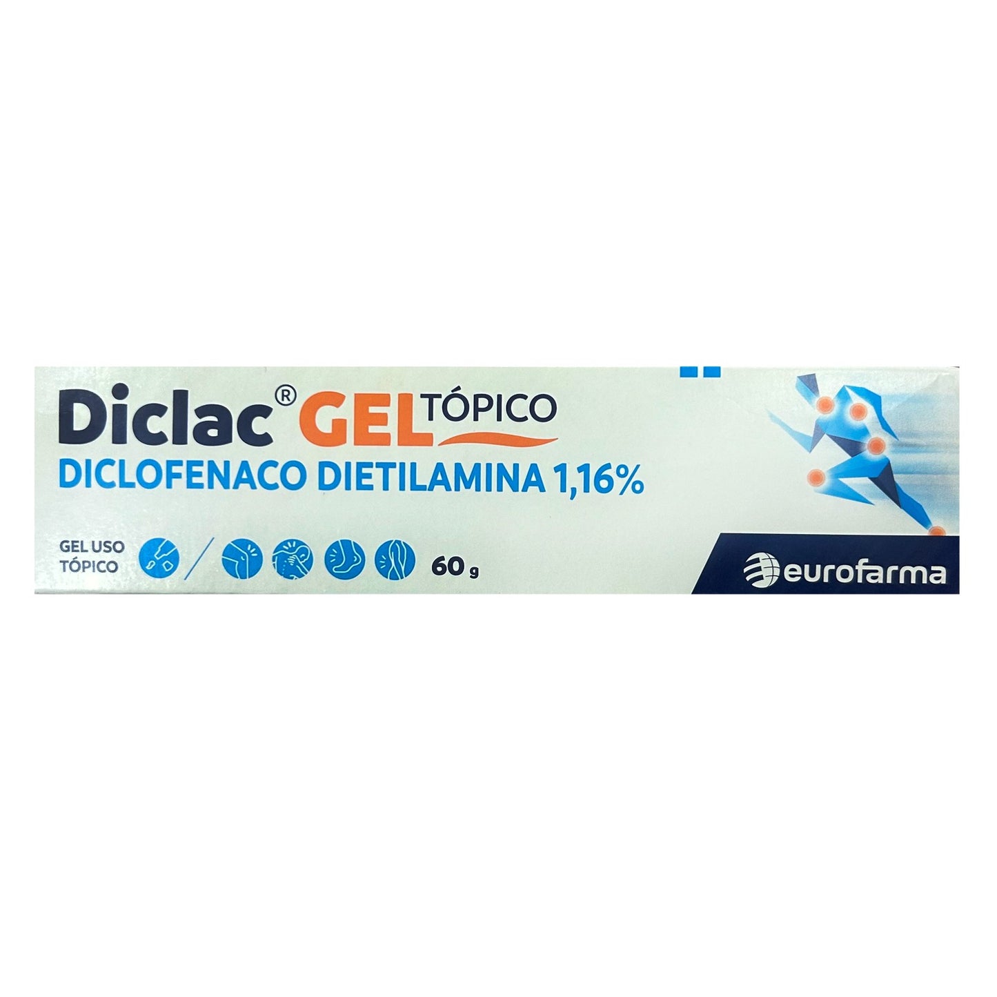 Diclac Gel 1,16% - 60g