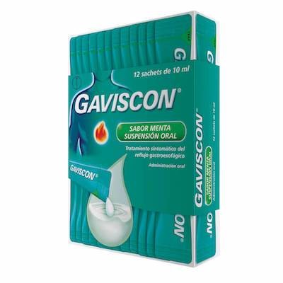 Gaviscon Sobres Sabor Menta - 12 unidades