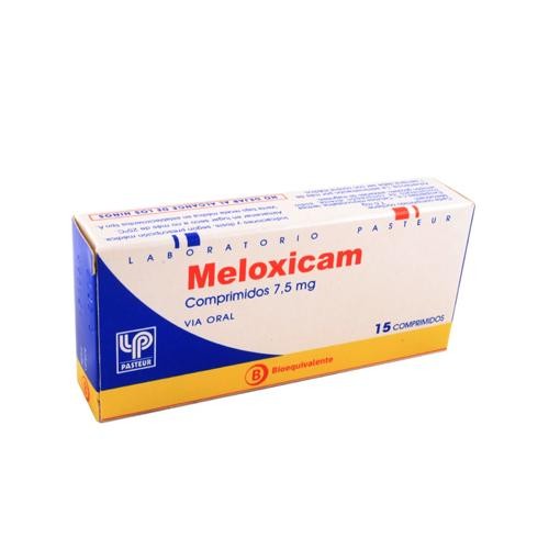 Meloxicam Comprimidos 7,5mg - 15 unidades