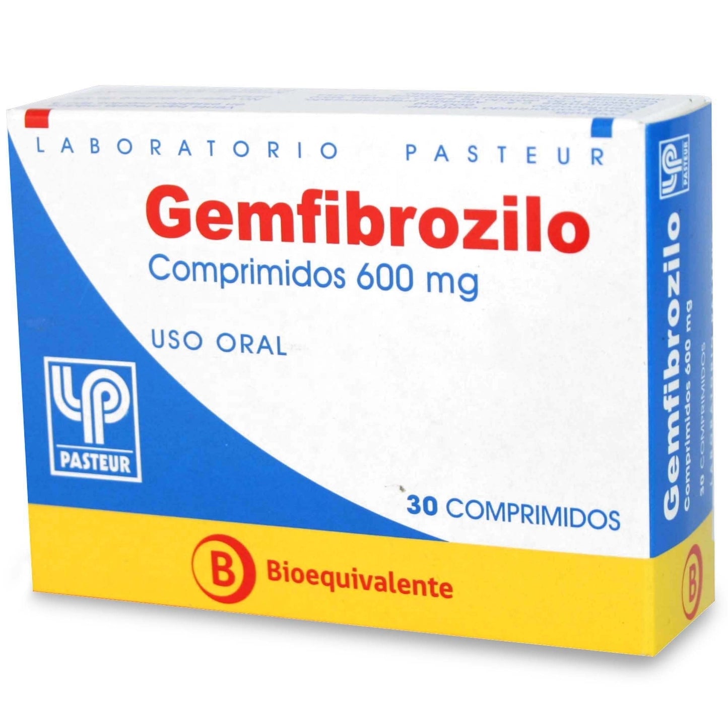 Gemfibrozilo Comprimidos 600mg - 30 unidades