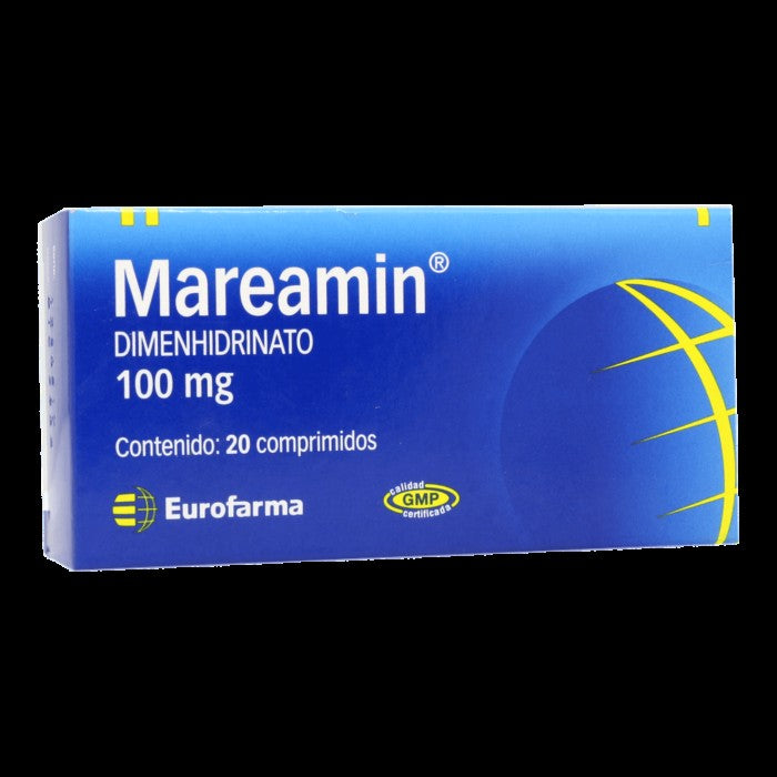 Mareamin Comprimidos 100mg - 20 unidades