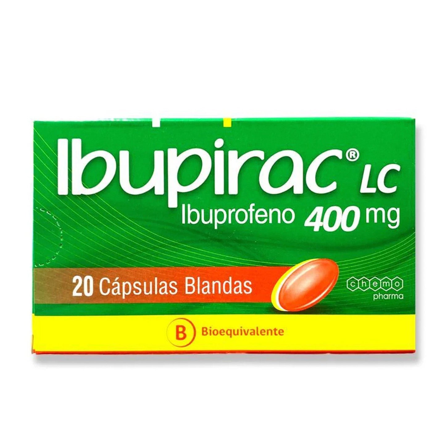 Ibupirac LC Cápsulas Blandas 400mg - 20 unidades