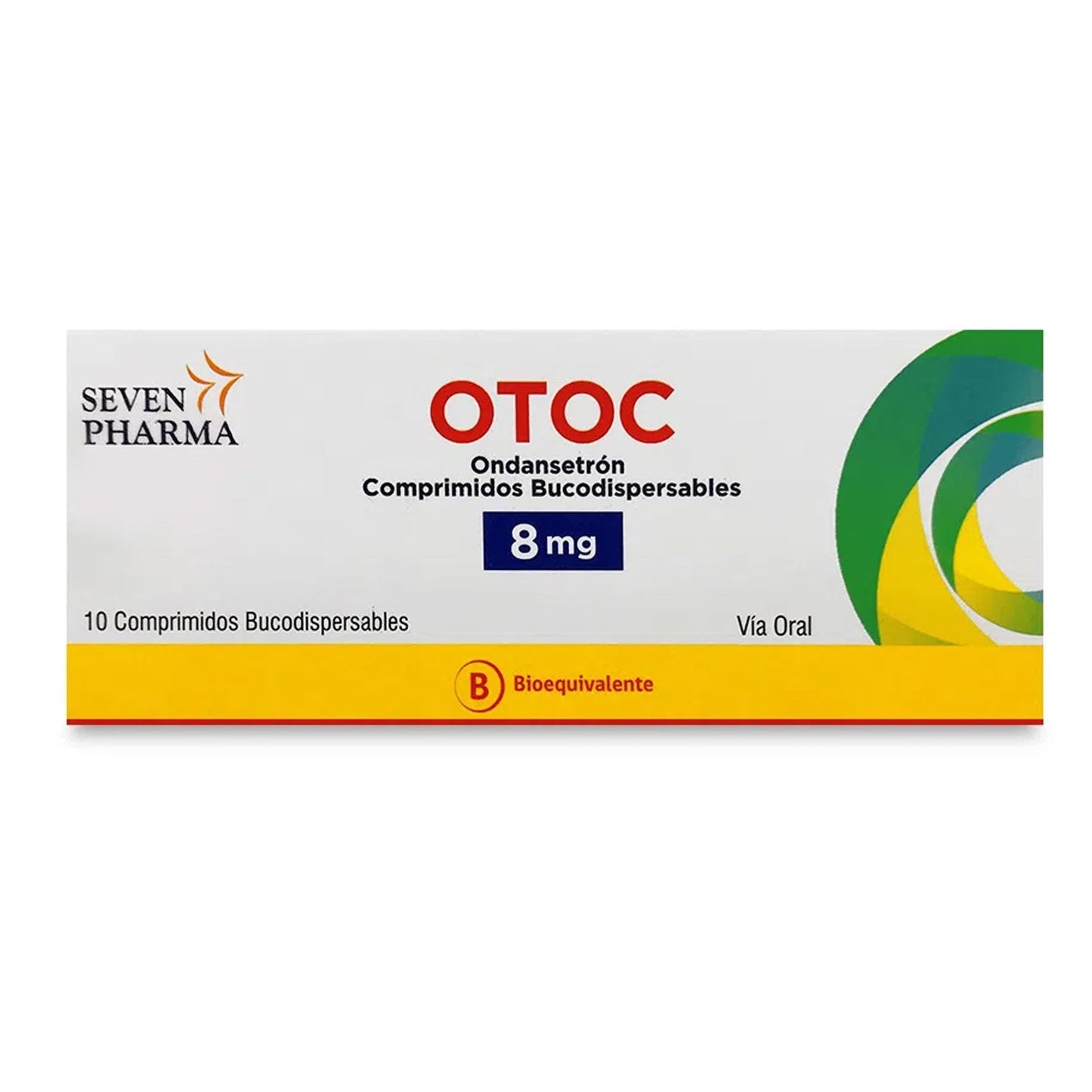 Otoc Comprimidos Bucodispersables 8mg - 10 unidades