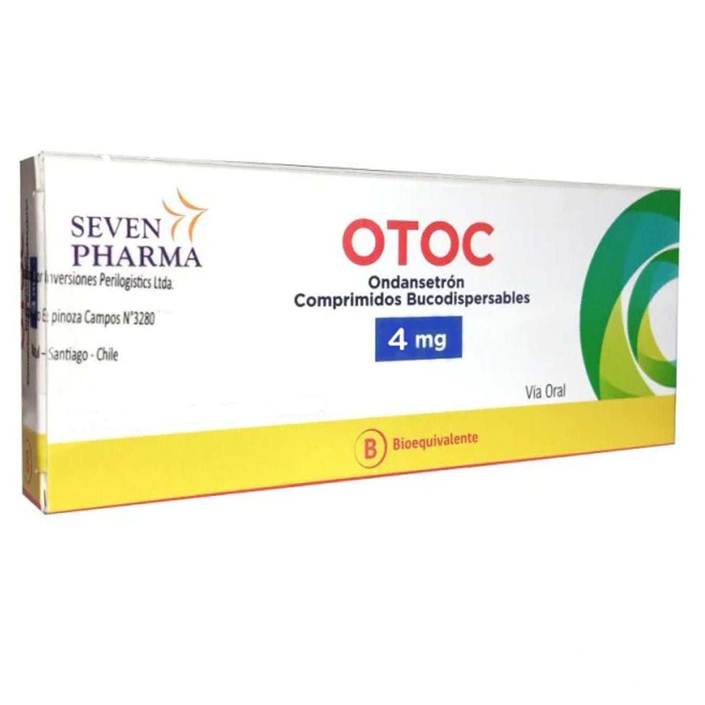Otoc Comprimidos Bucodispersables 4mg - 8 unidades