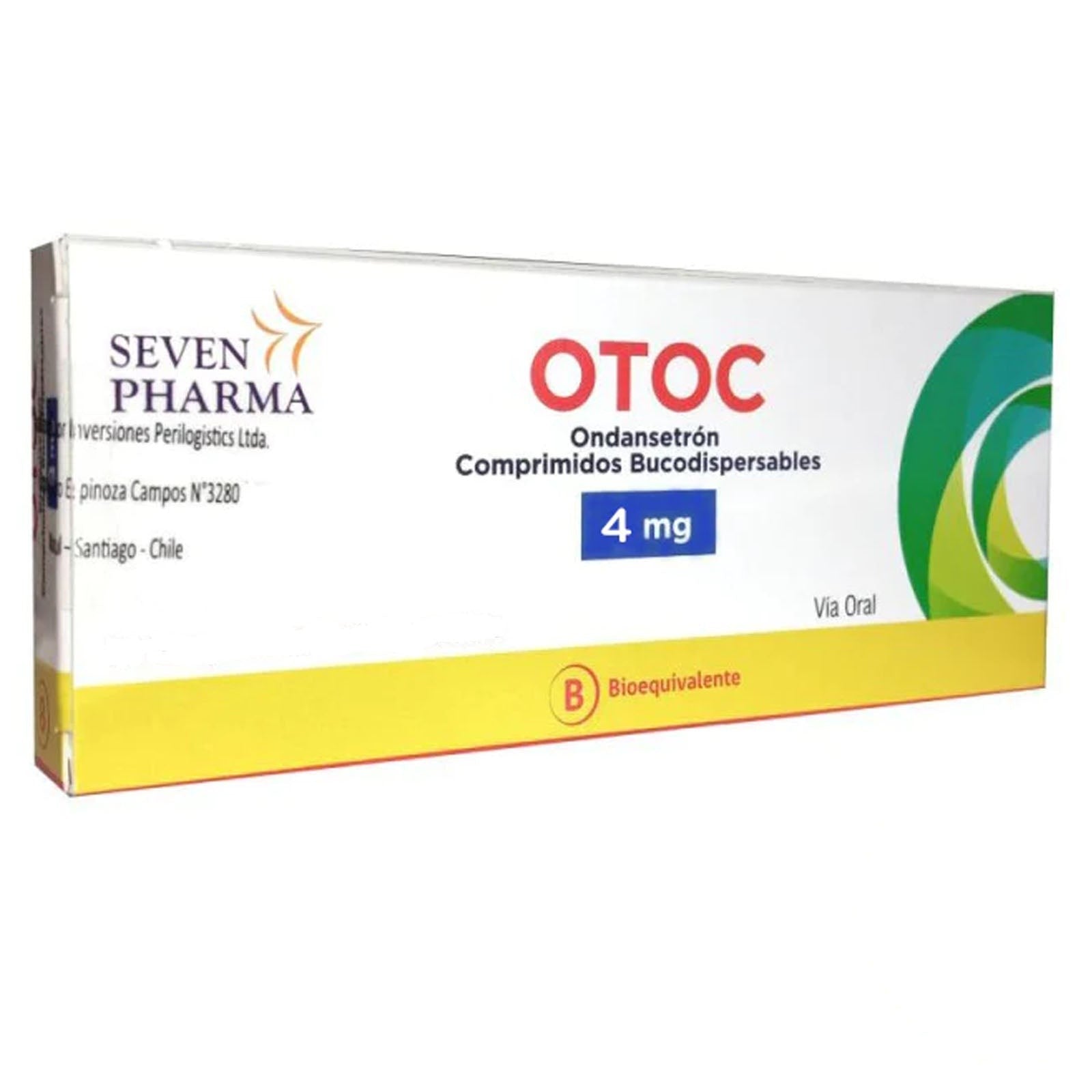 Otoc Comprimidos Bucodispersables 4mg - 8 unidades