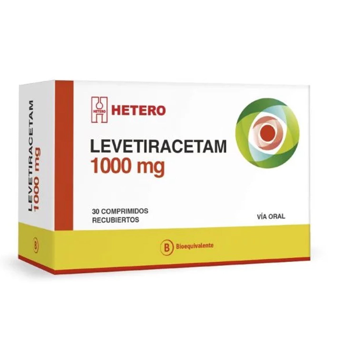 Levetiracetam Comprimidos Recubiertos 1000mg - 30 unidades