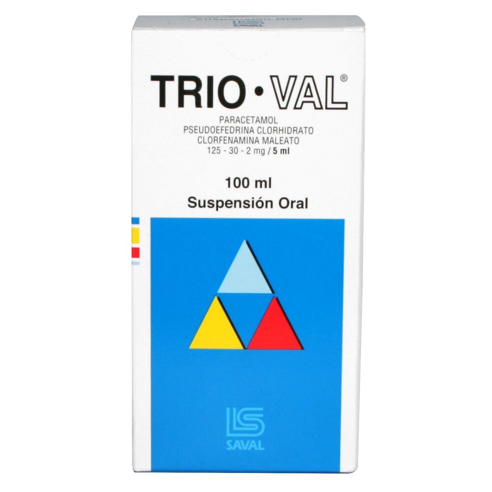 Trio-Val Suspensión Oral - 100ml