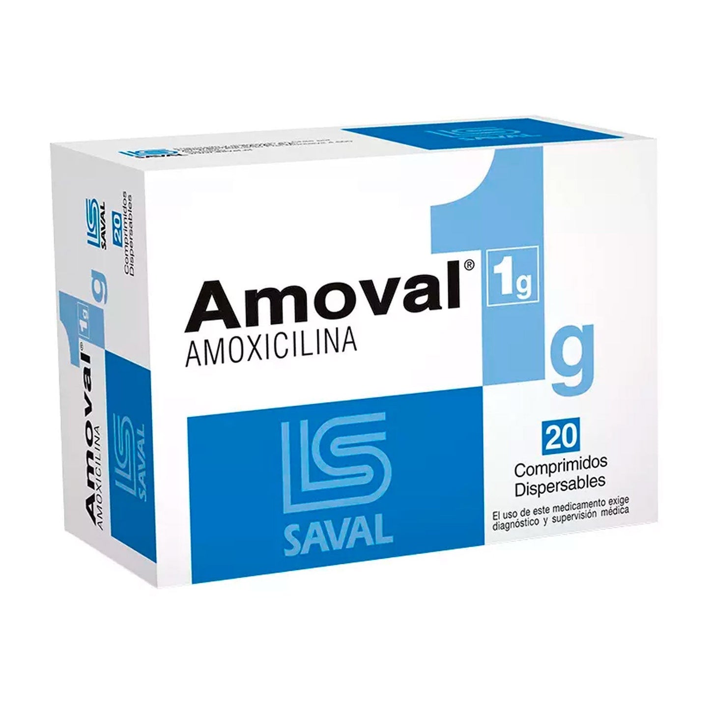 Amoval 1g Comprimidos Dispersables - 14 unidades