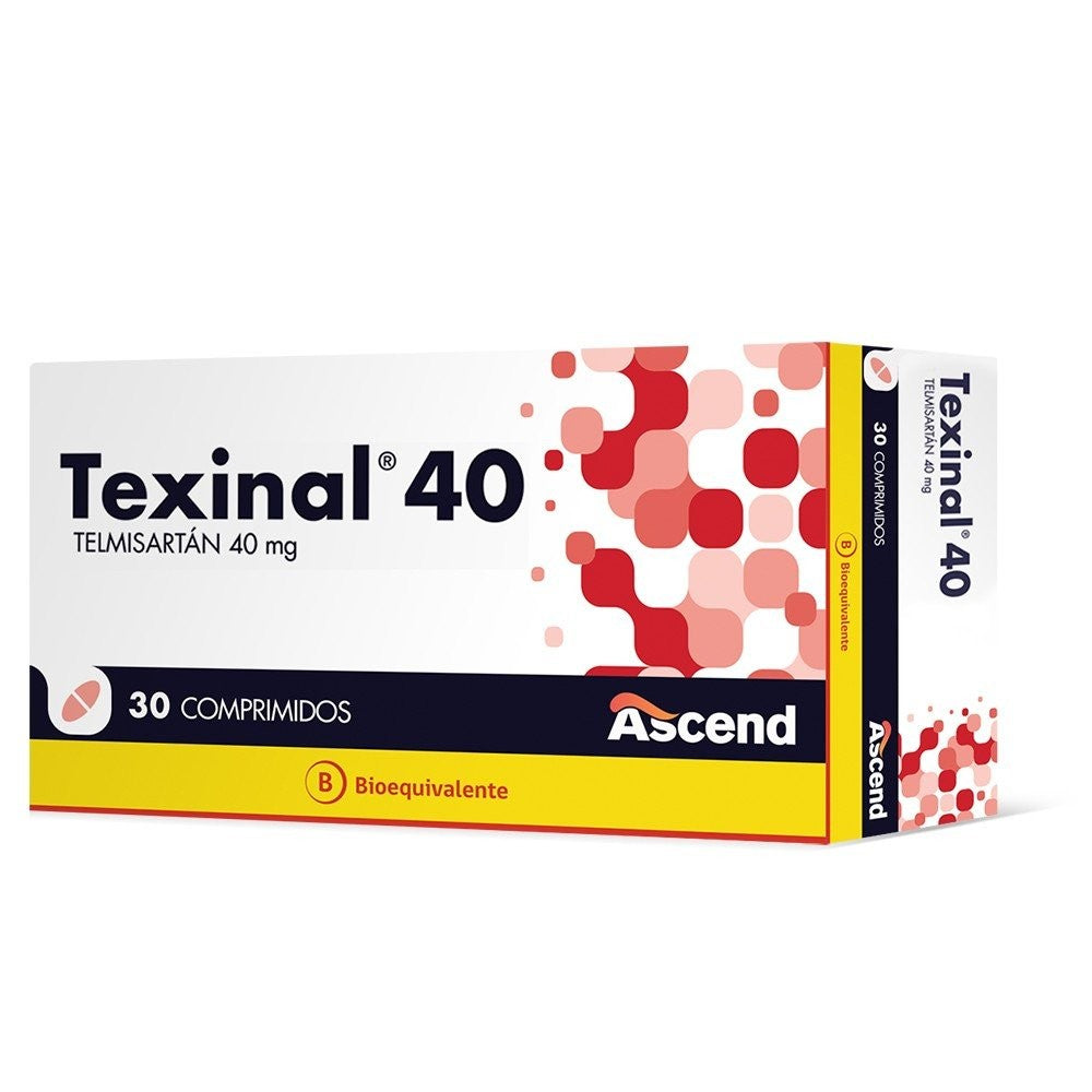 Texinal Comprimidos 40mg - 30 unidades