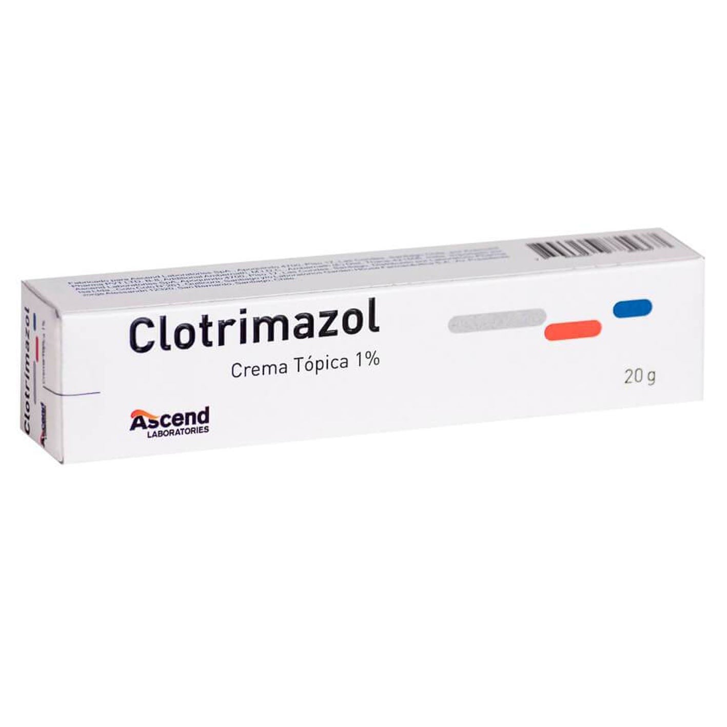 Clotrimazol Crema Tópica 1%. - 20g