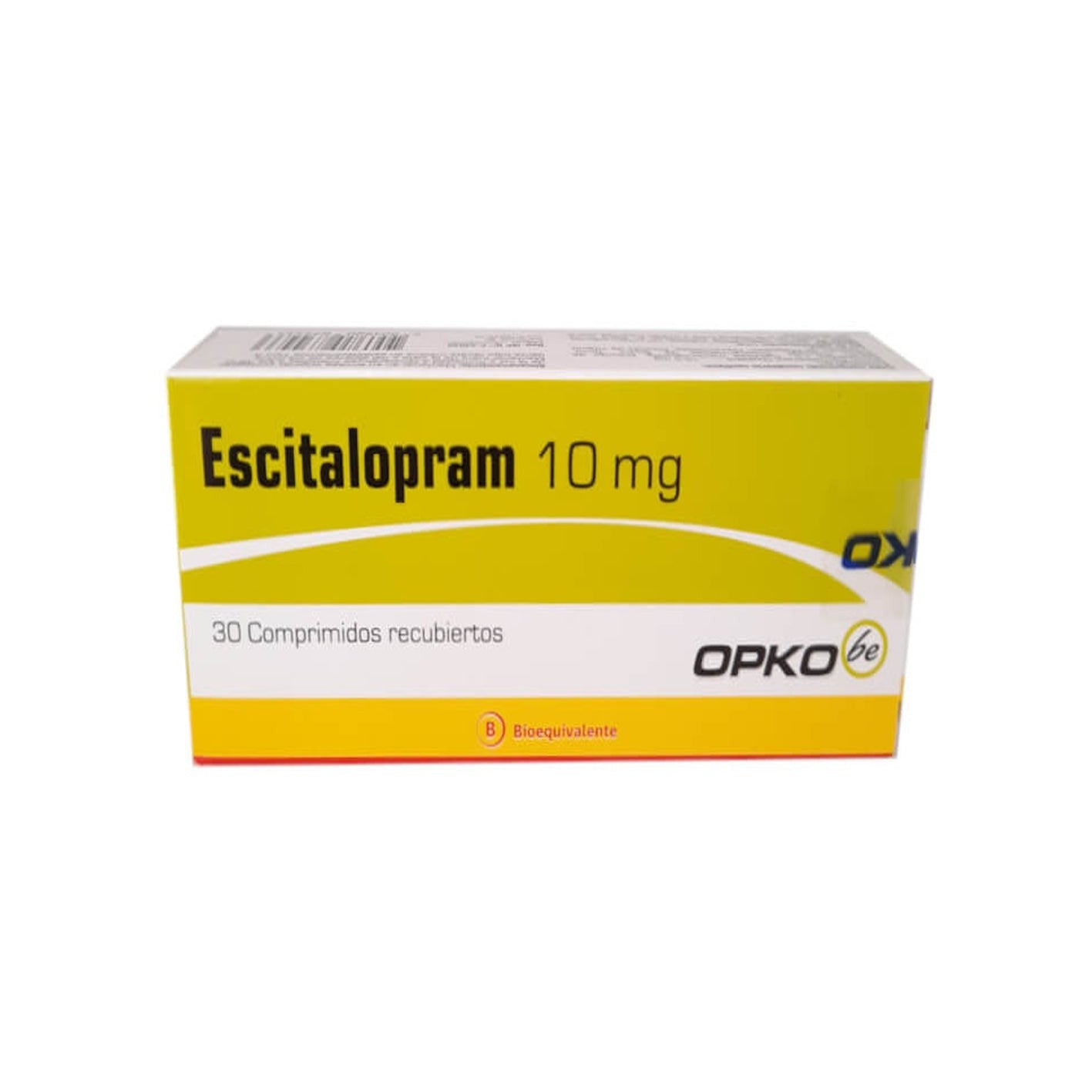 Escitalopram Comprimidos Recubiertos 10mg - 30 unidades