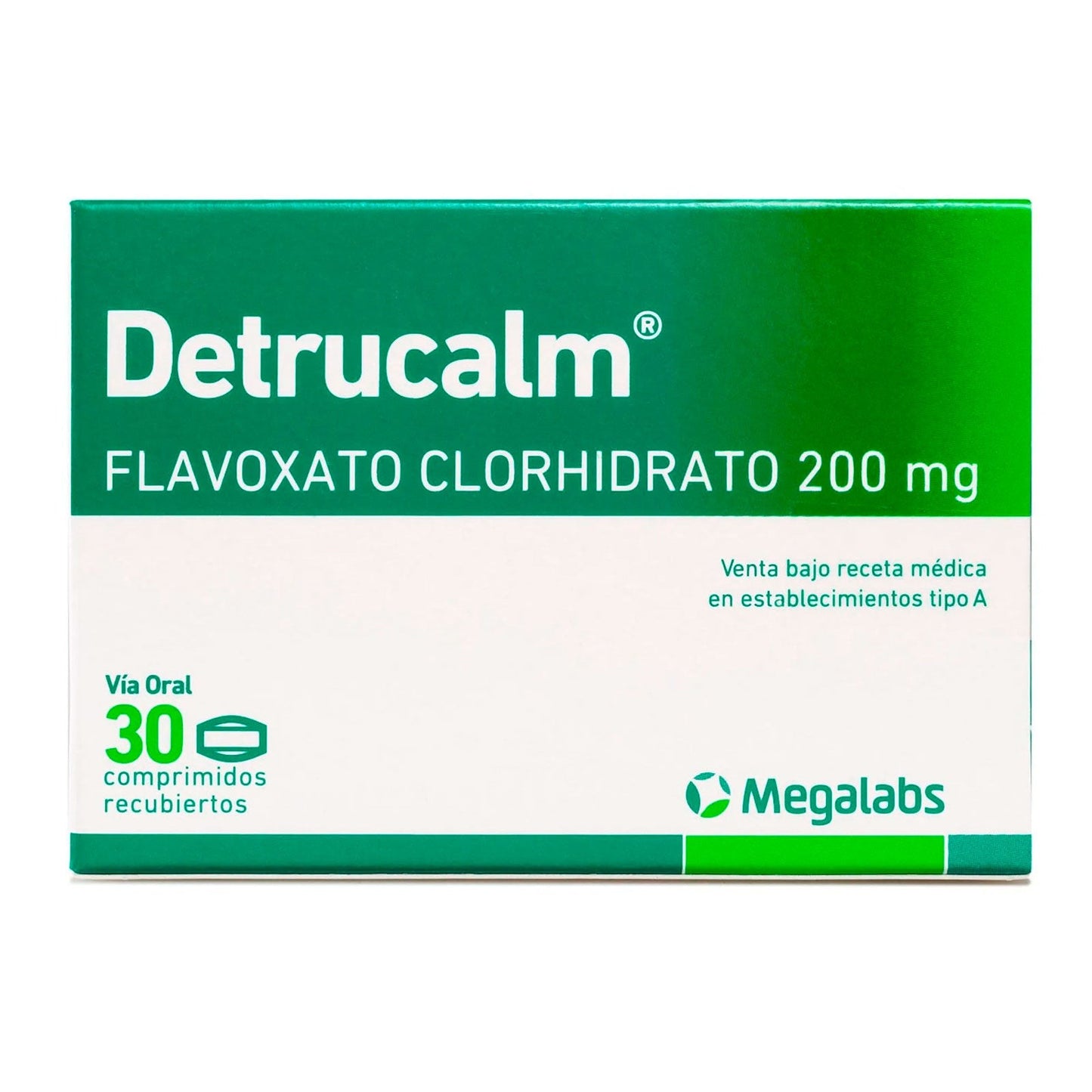 Detrucalm Comprimidos Recubiertos 200mg - 10 unidades