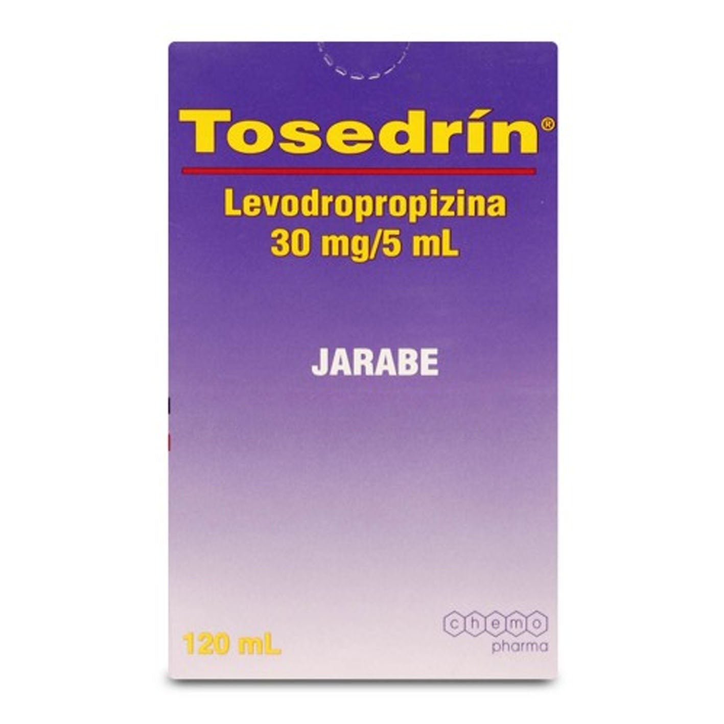 Tosedrín Jarabe 30mg/5ml - 120ml