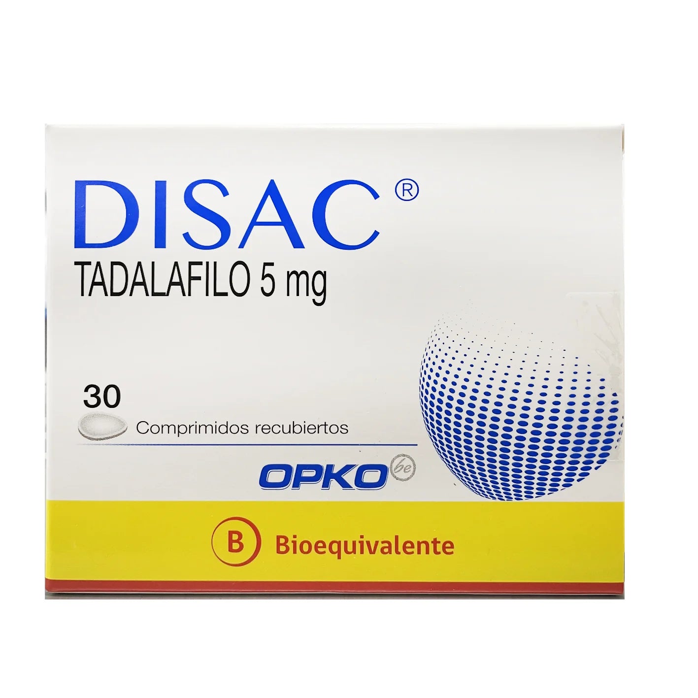 Disac Comprimidos Recubiertos 5mg