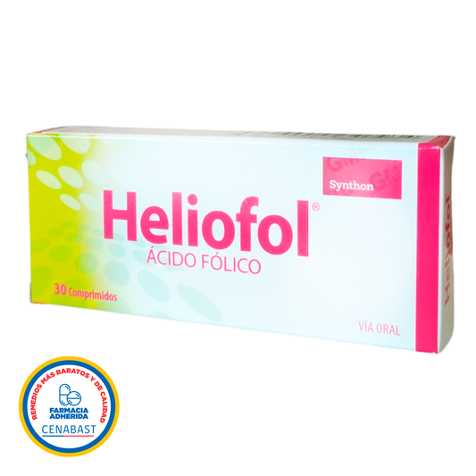 Heliofol Comprimidos 5mg Producto Cenabast