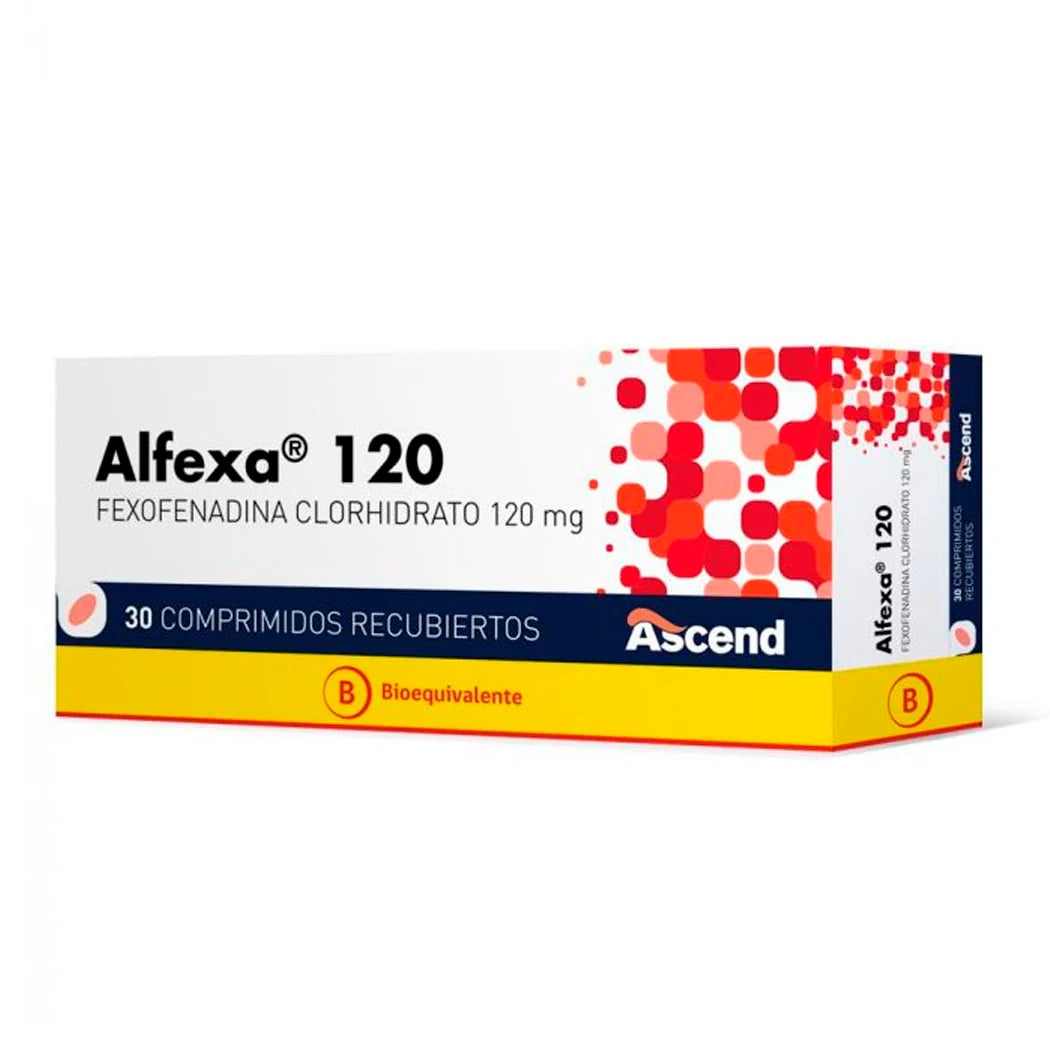 Alfexa 120 Comprimidos Recubiertos