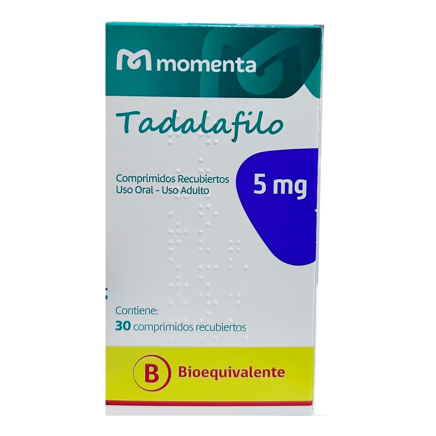 Tadalafilo Comprimidos Recubiertos 5mg
