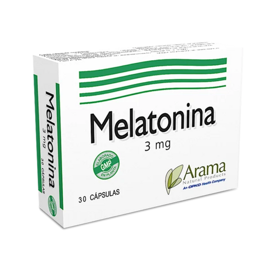 Melatonina 3mg 30 Cápsulas