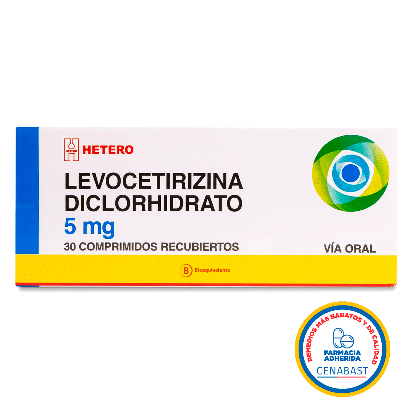 Levocetirizina Comprimidos Recubiertos 5mg Producto Cenabast