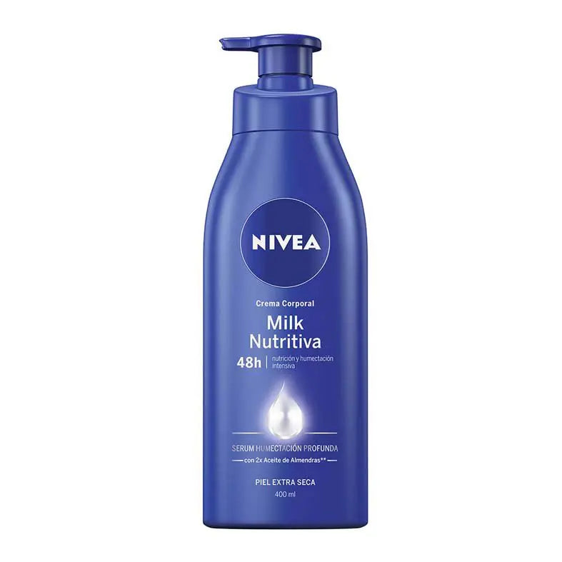 Nivea Crema Milk Nutritiva 400 ml