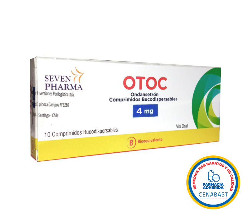 Otoc Comprimidos Bucodispersables 4mg Producto Cenabast