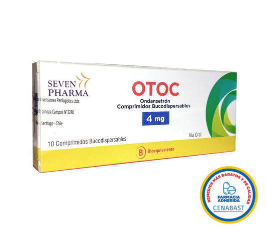 Otoc Comprimidos Bucodispersables 4mg Producto Cenabast