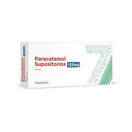 Paracetamol Supositorios Infantil 125mg