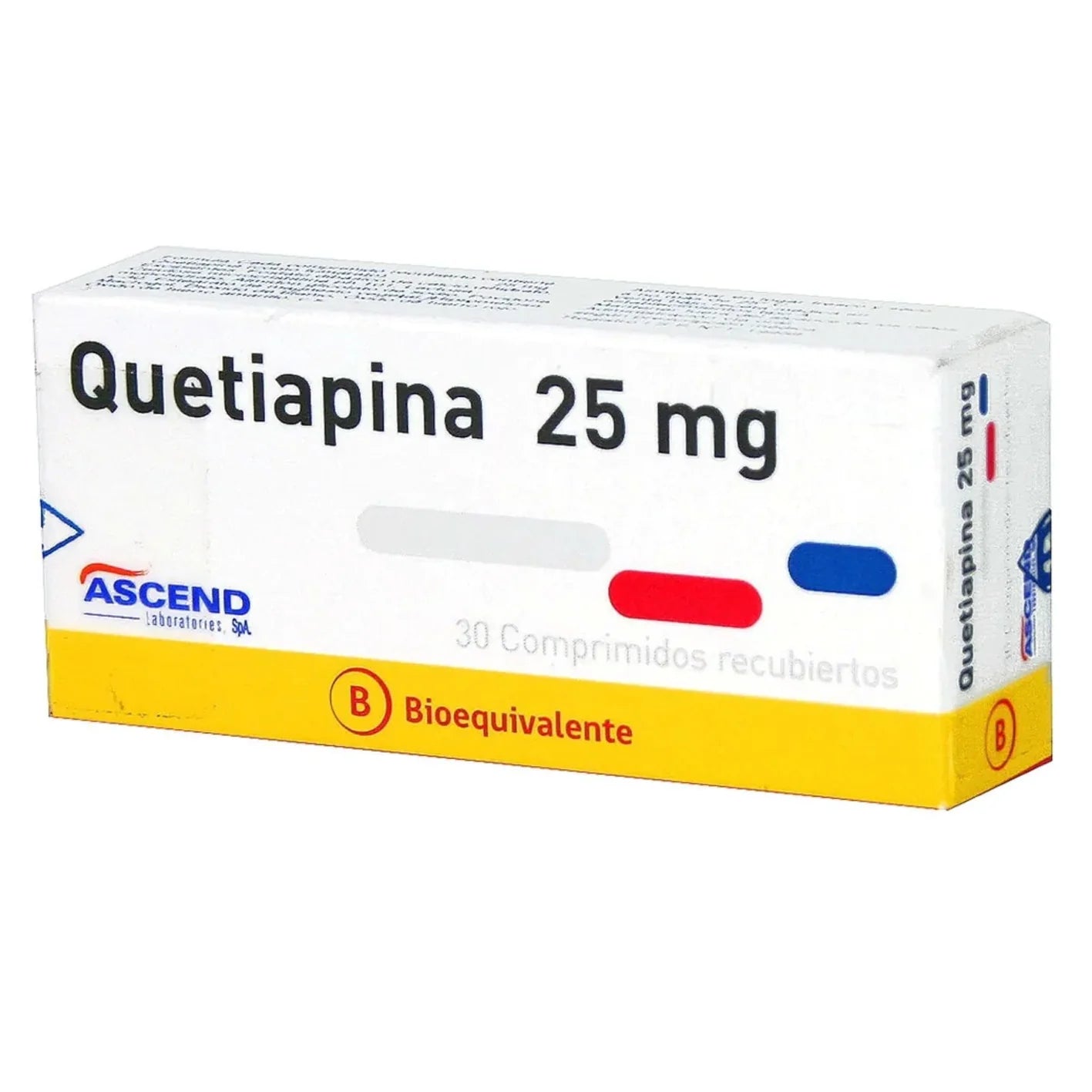 Quetiapina Comprimidos Recubiertos 25mg