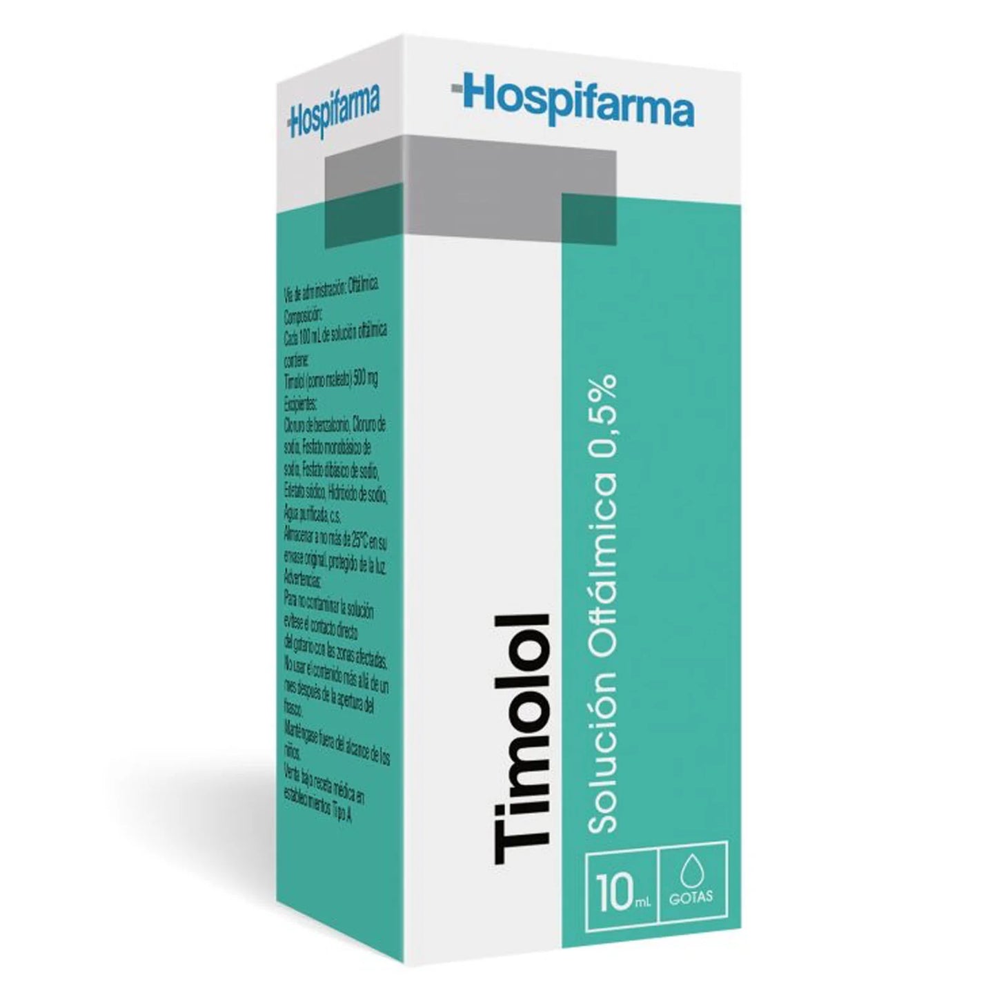 Timolol Solución Oftálmica 0.5%