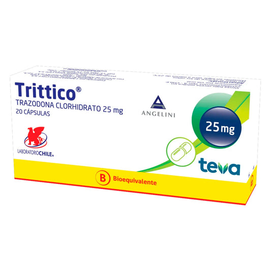 Trittico Cápsulas 25mg Producto Cenabast
